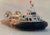 AP1-88 hovercraft with the Scandinavian company SAS